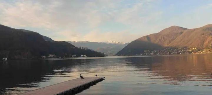 Rifugio Sul Lago Di Lugano A Porto Ceresio Exterior photo