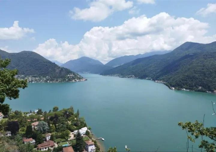 Rifugio Sul Lago Di Lugano A Porto Ceresio Exterior photo